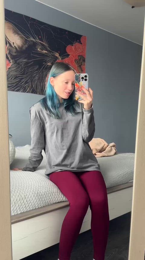 Honestly...my clothes ON or OFF