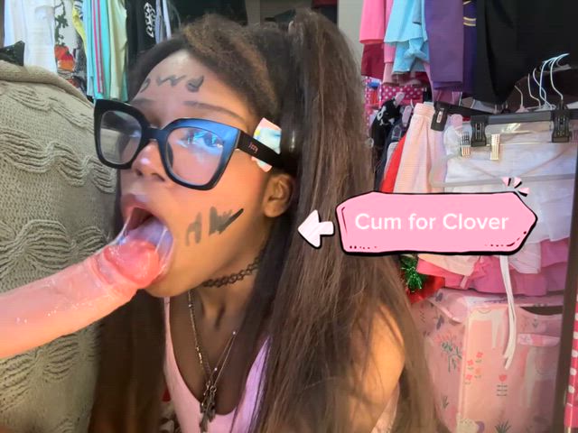 i wear my love for white cock across my face