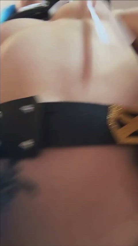 Anal Asshole BBC Babe Boobs Ebony Pussy Riding Tease Teen Porn GIF by dev1lwave