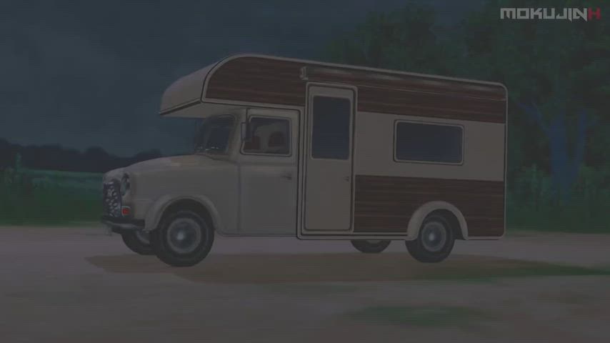 Ann in an RV having the time of her life (Mokujin Hornywood) [Persona 5]