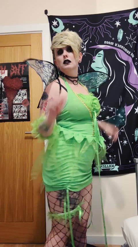 who knew tinkerbell could get so wild