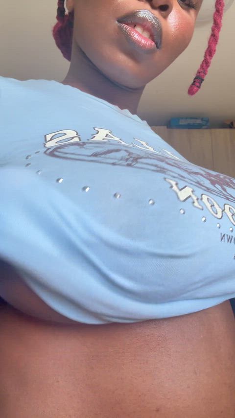 Do my big brown areolas look suckable to you?