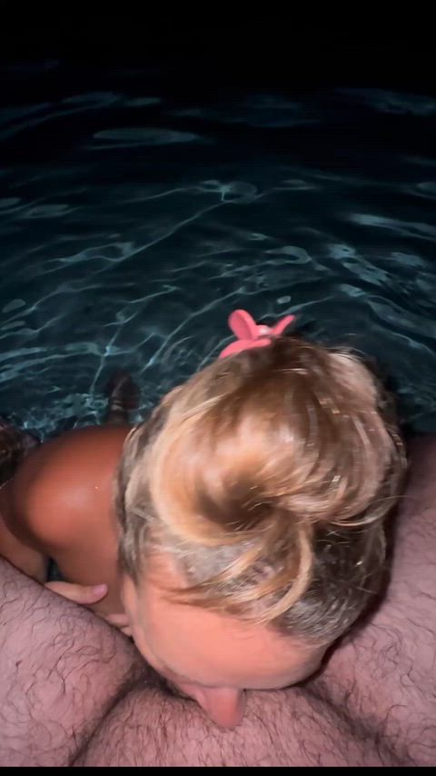 Pool was closed, but we snuck in
