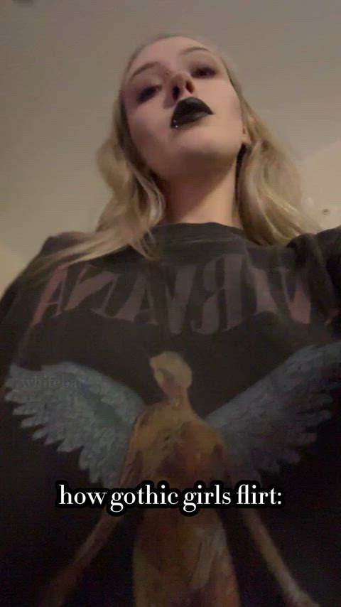 Alt Big Tits Blonde Boobs Bouncing Tits Goth Huge Tits Natural Tits Tits Underboob Porn GIF by whitebat
