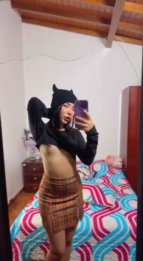 Rate my hard, super close up nipple