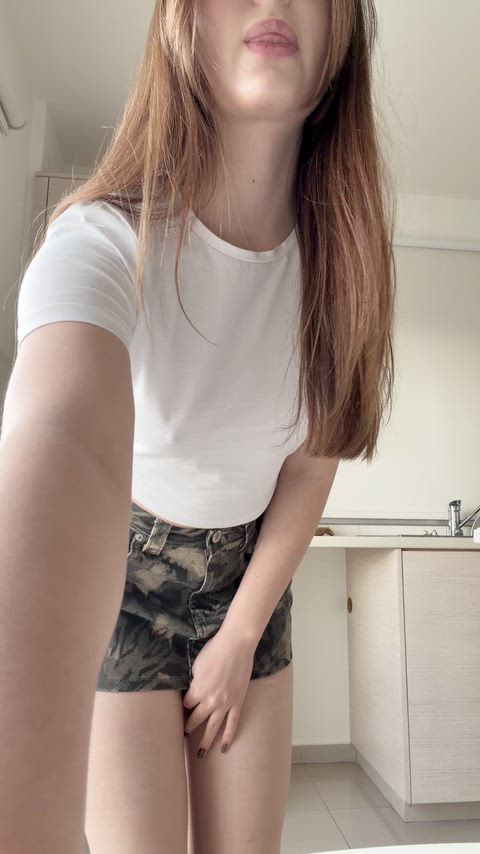 Naked Natural Tits On/Off Petite Small Tits Teen Tits Undressing Porn GIF by stella_mori