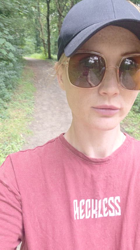 I'm reckless in the park... and the shirt proves it ;)