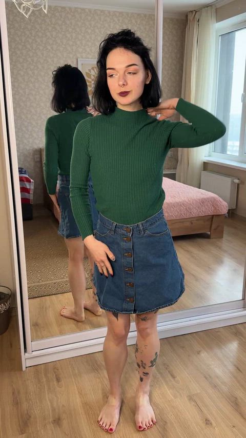 I love taking it off slowly