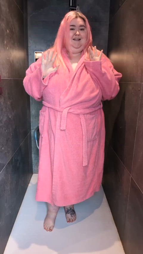 Just about to hop in the shower, you joining?