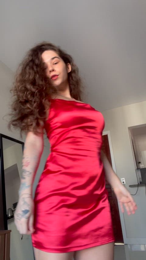 I knocked on your door in a red dress… you won’t believe what happened next