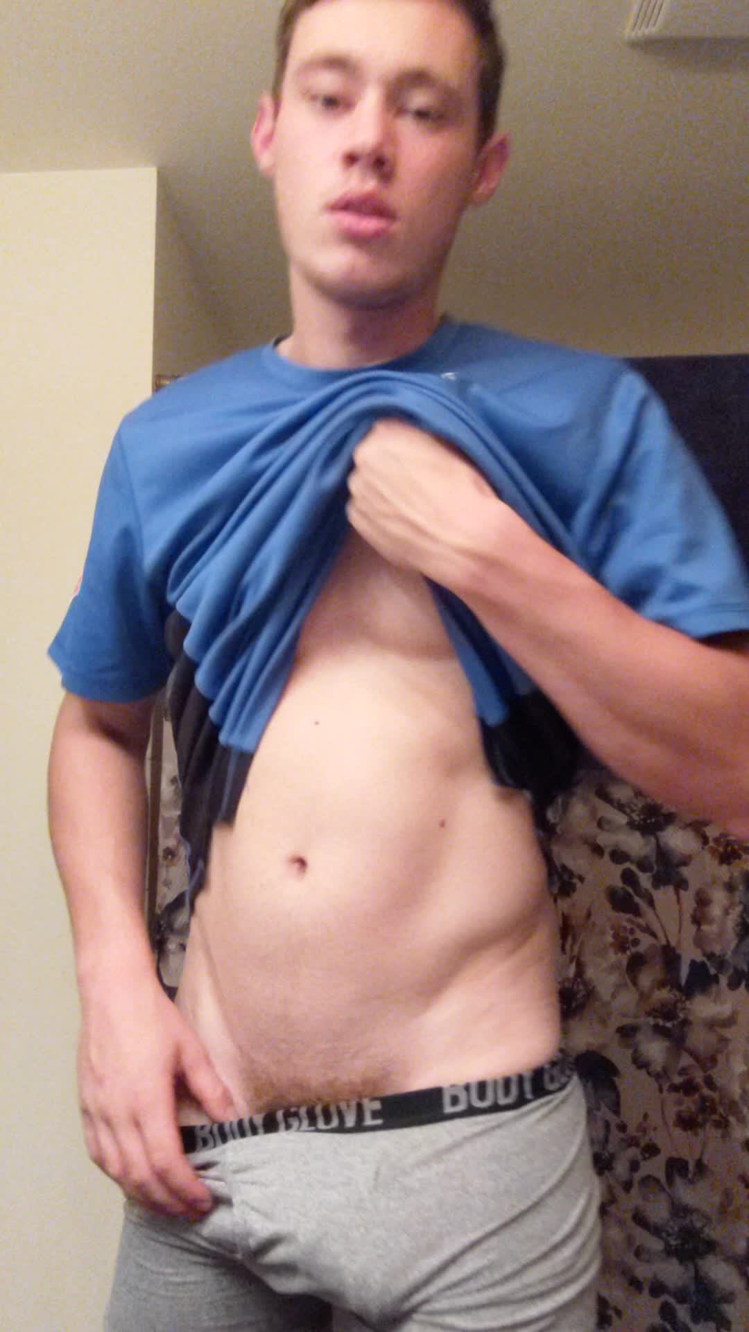 Pulling my cock out after work