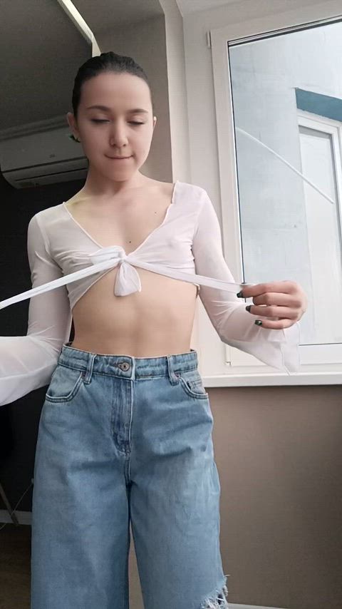 Yeah, my tits are small, but I am proud of them