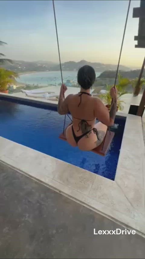 Amateur Ass Big Ass Booty Brunette CamSoda Outdoor Pawg Public White Girl Porn GIF by camsoda
