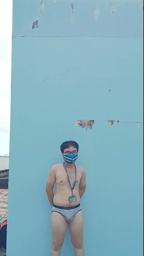 It feels so liberating on the roof