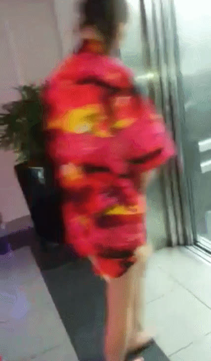 In the elevator