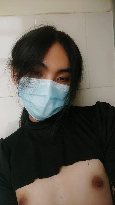 Back at the public hallway, but caged