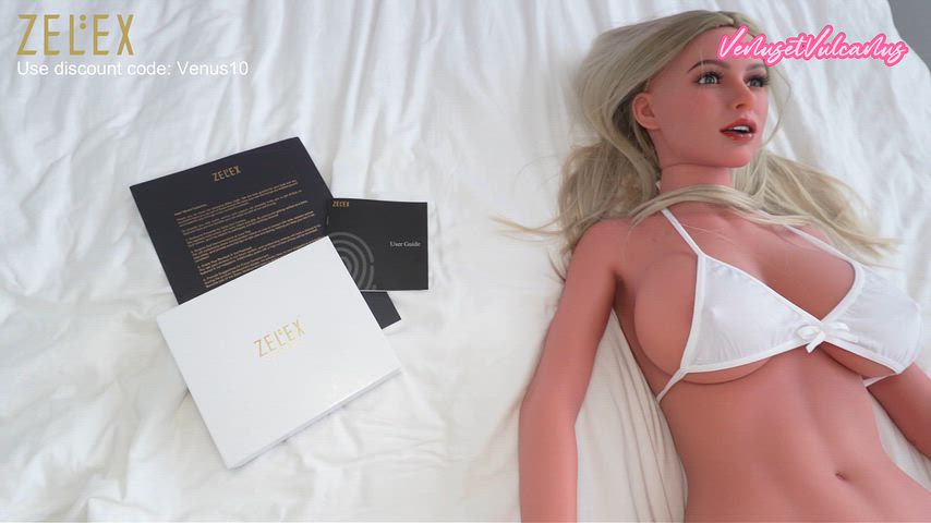 Vicky Catches Her Fucktoy Fucking a Sexy ZELEX Doll – Joins the Threesome and Gets a Creampie Finish! 🔥