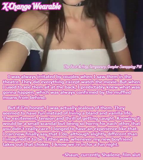 Shaun, currently Shailene, film slut