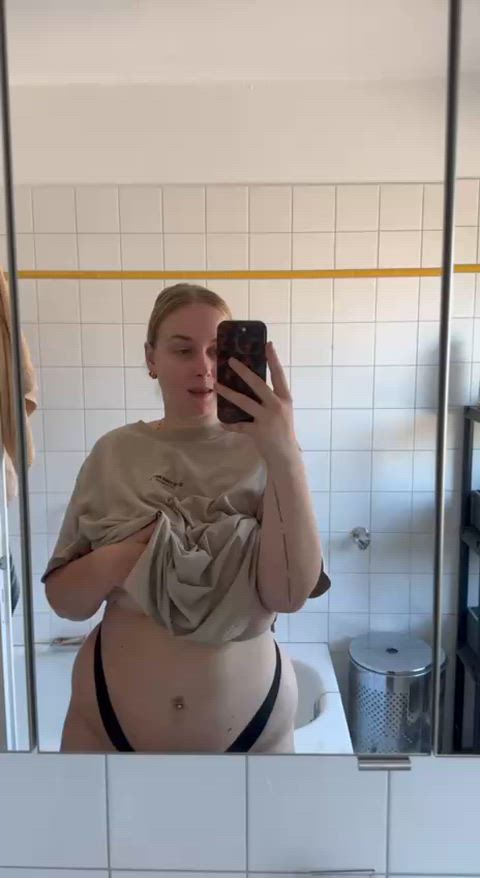 These chubby pierced tits make the neighbor dad volunteer for everything