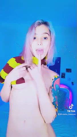 NSFW Petite TikTok Porn GIF by terrorist-waffles