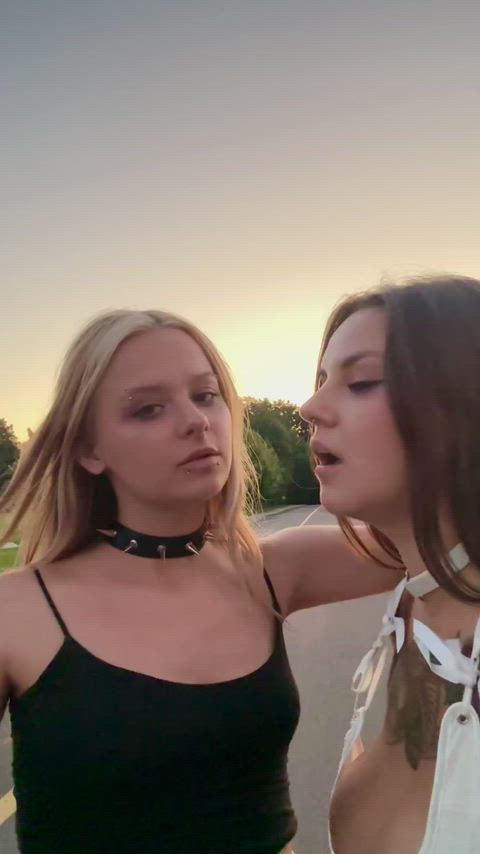 Her kisses make my panties very wet