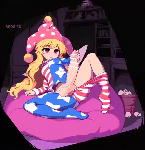 she has a Huge cum ( art by Takorin)