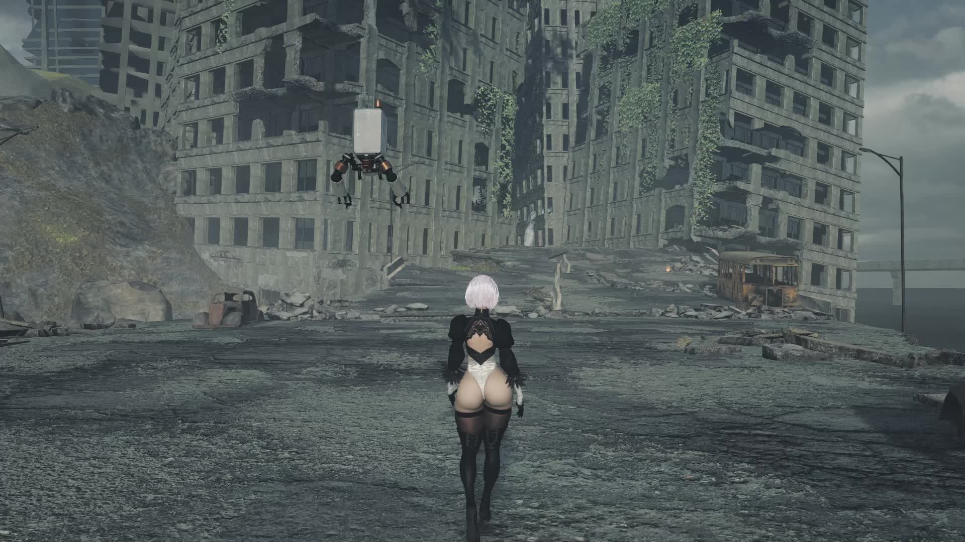 Just walking.