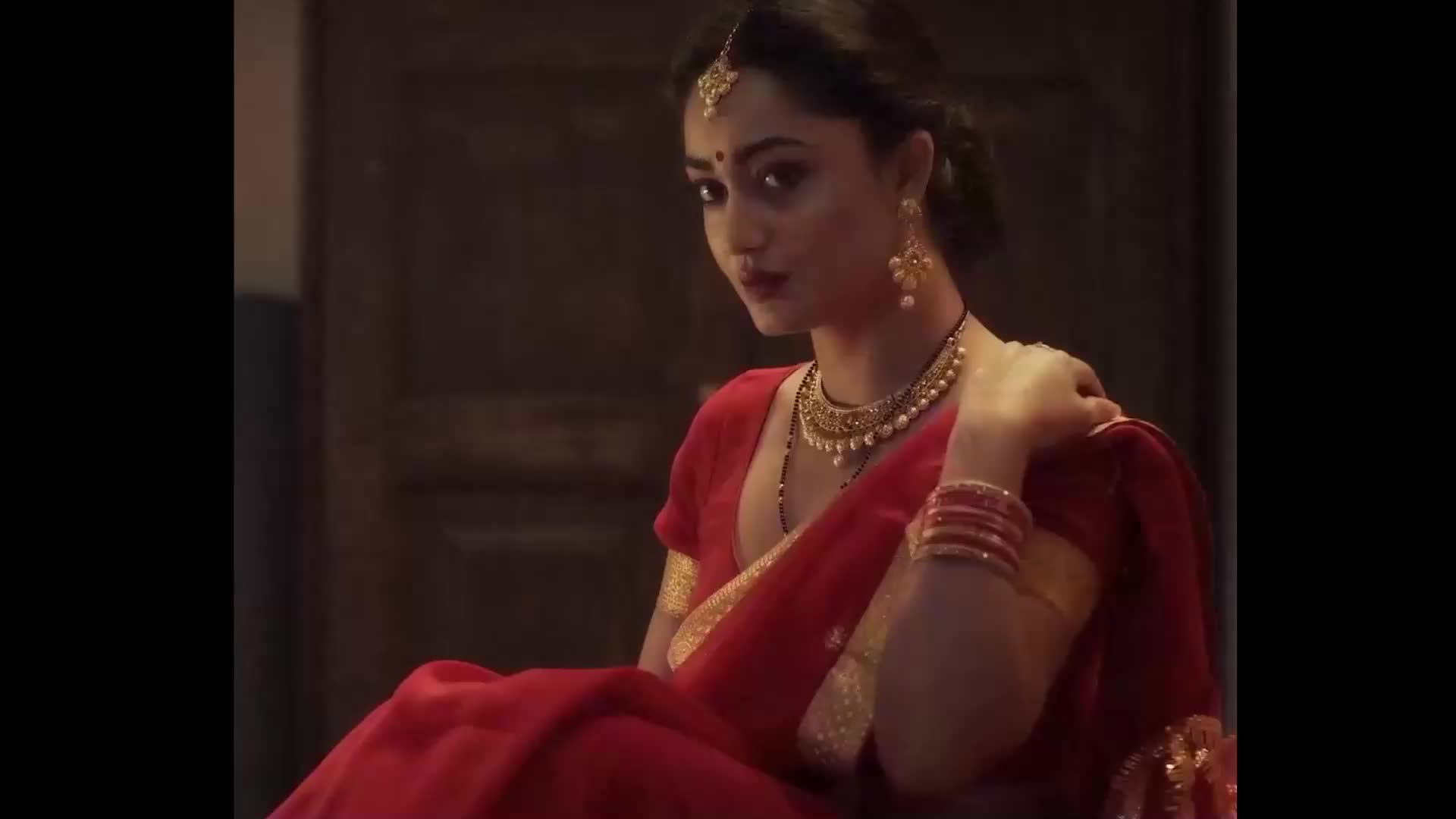 Tridha Choudhury being sexy af on her wedding night