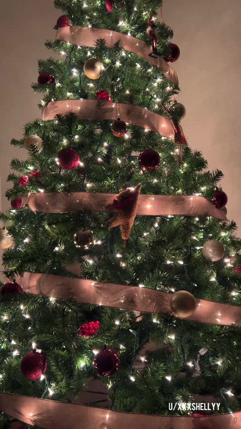 I got impatient waiting for you… so I started unwrapping myself