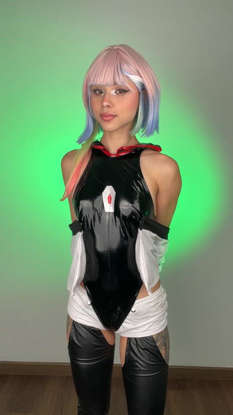 Lucy [Cyberpunk] by waifuxwillow