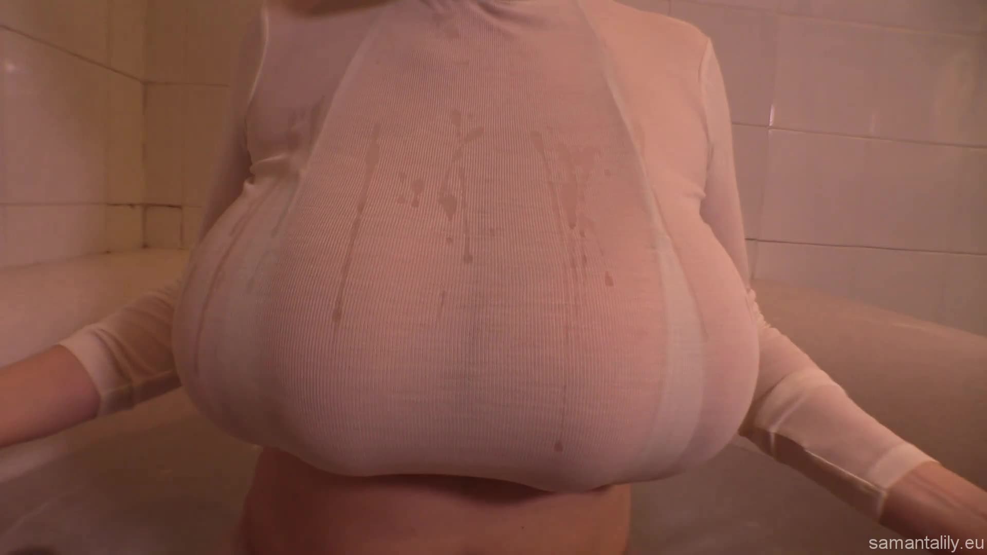 Wetting Her Top