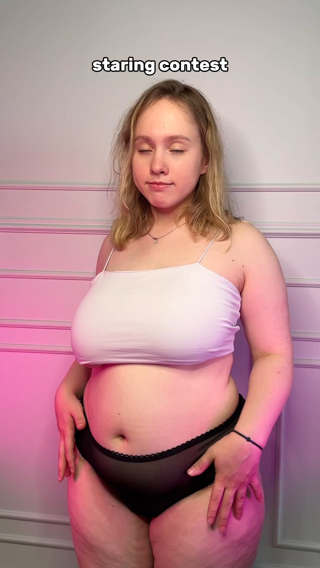 BBW, Big Ass, Blonde, Curvy, MILF, Naked