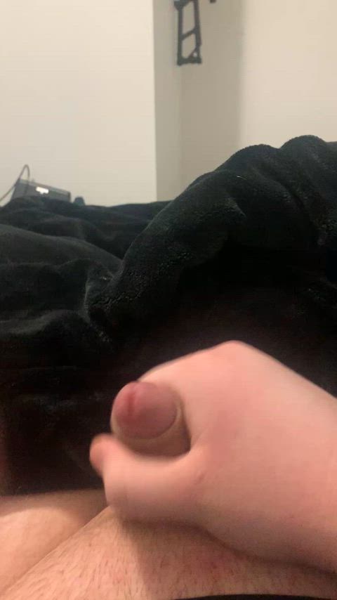 age [20] just shot out another load for everybody🤭 im thinking about letting my next load build up for a week to see how much my little cock can really cum🤤