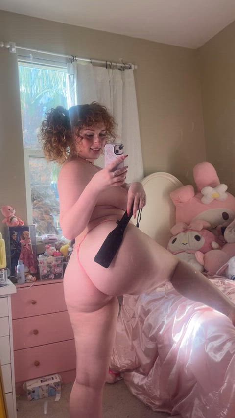 would you spank this pussy with your dick?