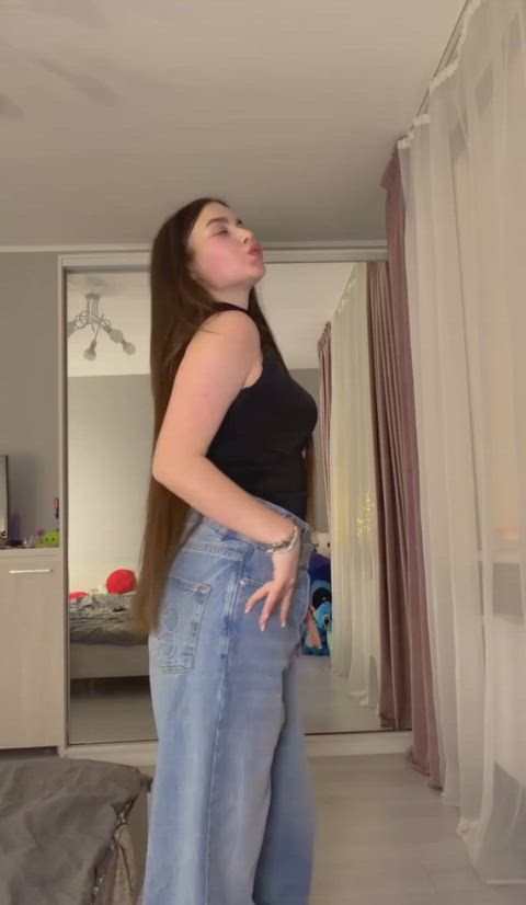 Asshole BBC Doggystyle Jerk Off Latina Masturbating NSFW Sissy Tease Trans Porn GIF by sofamur