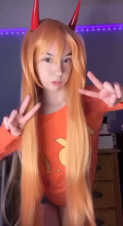 18 Years Old 19 Years Old Barely Legal Cosplay Egirl Petite Redhead Rule34 Small Tits Teen Porn GIF by miamiaof