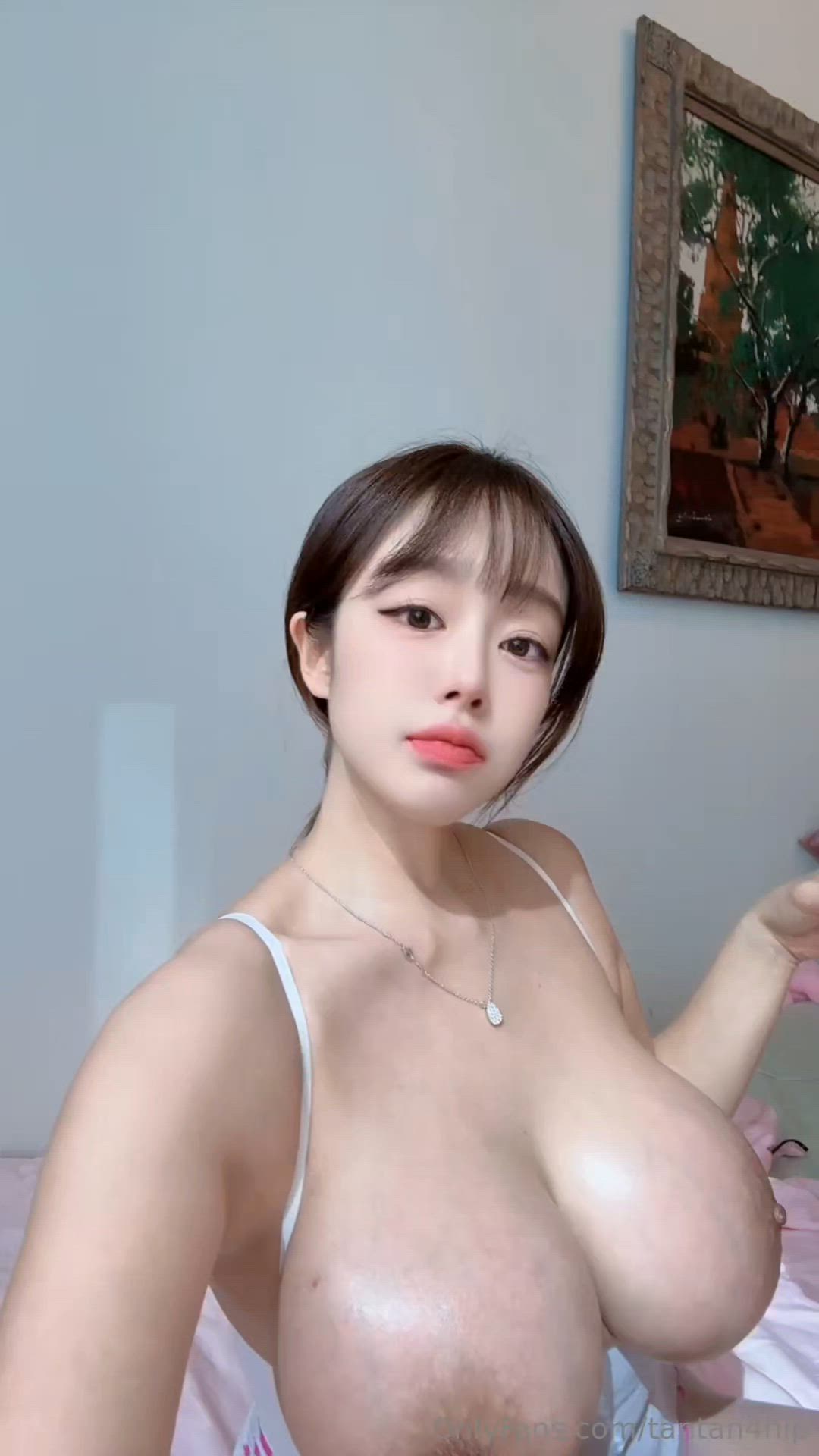 Asian, Big Tits, Boobs, MILF, Masturbating, Natural Tits