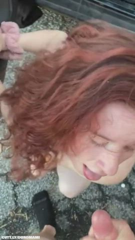 Amateur Compilation Cumshot Facial Girlfriend Public Real Couple Redhead Teen Porn GIF by duromami