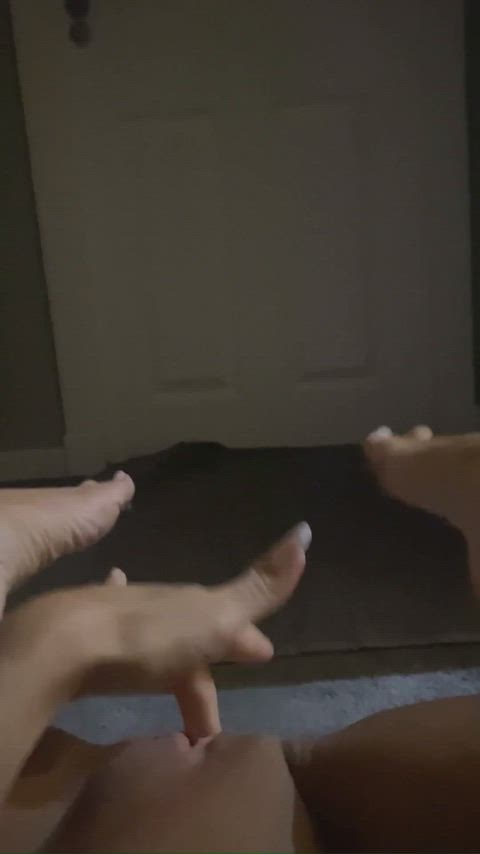 Amateur Ass Brunette Femboy MILF NSFW Natural Tits POV Riding Solo Porn GIF by luna_noctis