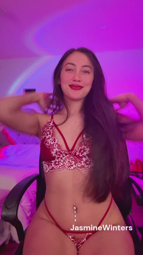 Asian Ass Booty Bubble Butt CamSoda Cute Latina Long Hair Petite Teen Porn GIF by camsoda