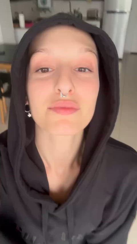 Desperate for you, watch my tongue work