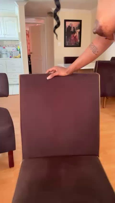 Is my fat ebony ass the resolution you’ll never break