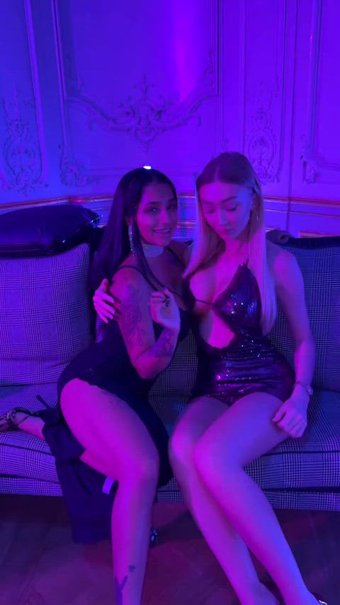 Yasmina and Frances Bentley