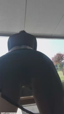 Amateur Ass Butt Plug Goth Outdoor Pussy See Through Clothing Sheer Clothes Tattoo Upskirt Porn GIF by duromami