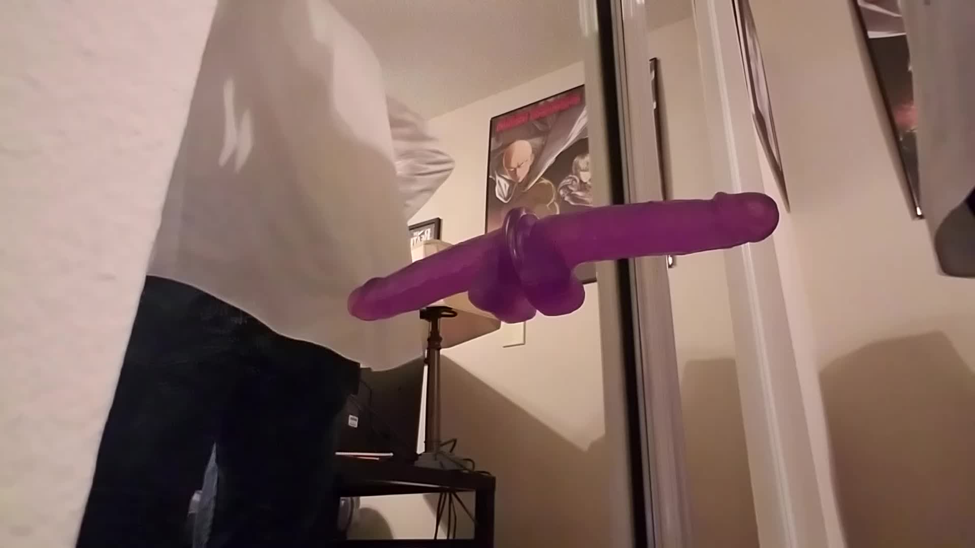 Just a horny little slut playing with himself, nothing to see here 😏