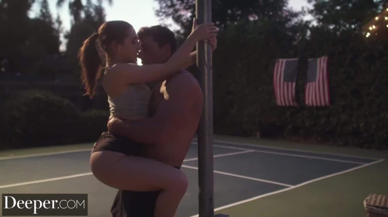 On the basketball court
