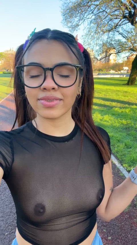 My boobs wanted to say Hi