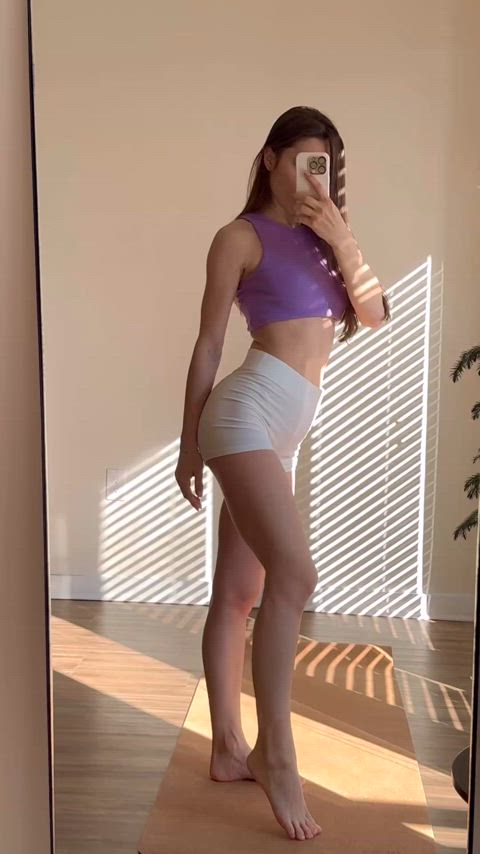 a little stretching for a good mood