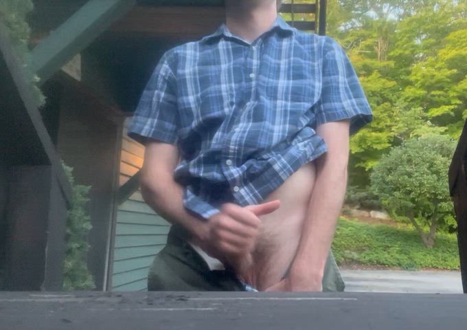 Couldn’t help but jerk off after school