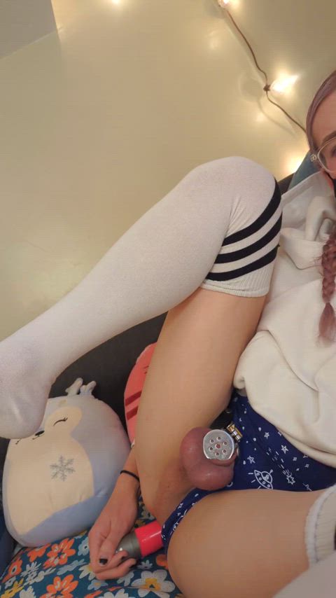 Guess I only cum like a girl now 💗